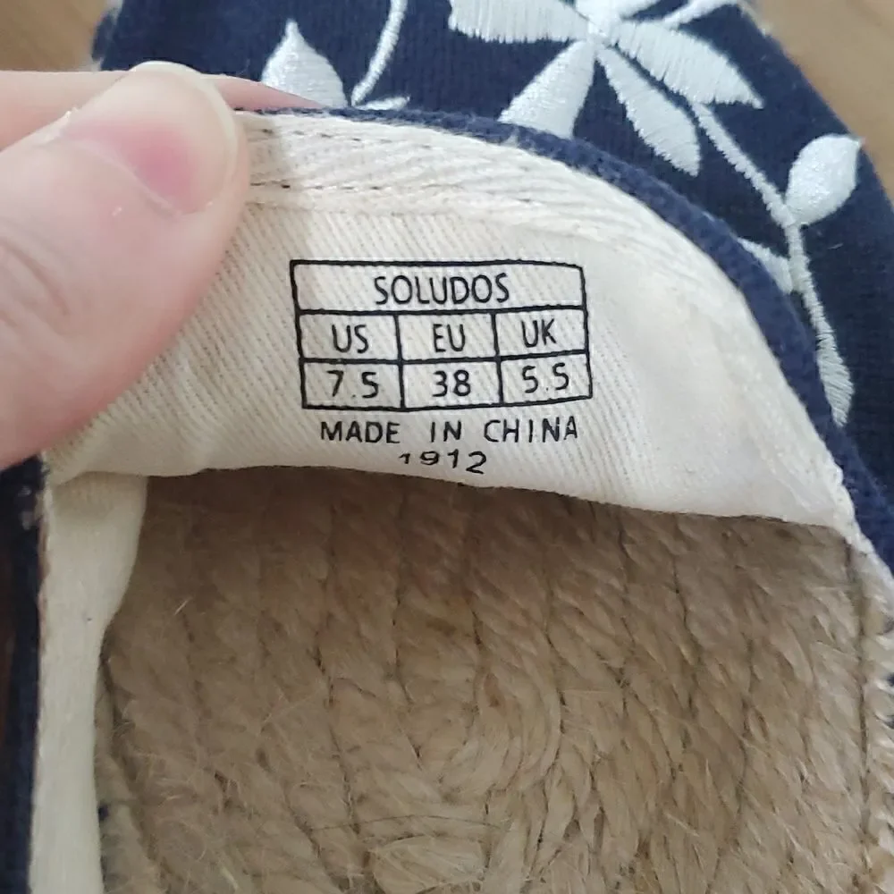 Soludos shiloh floral